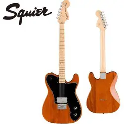 SQUIER BY FENDER PARANORMAL ESQUIRE DELUXE MOCHA ELECTRIC GUITAR