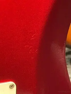 FENDER AMERICAN VINTAGE '62 STRATOCASTER 'THIN LACQUER' -CANDY APPLE RED- 2002