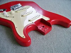 RED STRAT BODY