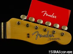 FENDER USA CUSTOM SHOP 1963 RELIC TELECASTER NECK   TUNERS TELE ROSEWOOD