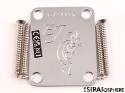 USA FENDER ERIC JOHNSON STRAT SER # NECK PLATE STRATOCASTER SERIAL #