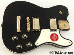 FENDER SQUIER PARANORMAL TROUBLEMAKER TELE DELUXE LOADED BODY TELECASTER BLACK