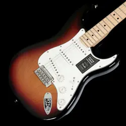 NEW FENDER / PLAYER SERIES STRATOCASTER 3 COLOR SUNBURST MAPLE S/N: MX22127047