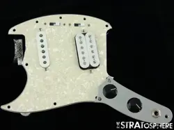 LEFTY FENDER KURT COBAIN JAG-STANG HS LOADED PICKGUARD, PICKUPS SWITCHES