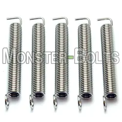 SET OF 5 - PREMIUM GUITAR TREMOLO SPRINGS FOR FLOYD ROSE & FENDER STRATOCASTER