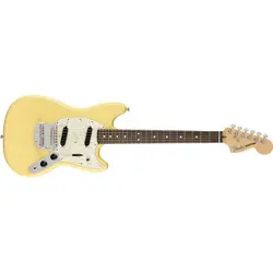 FENDER AMERICAN PERFORMER MUSTANG ELECTRIC GUITAR ROSEWOOD VINTAGE WHITE