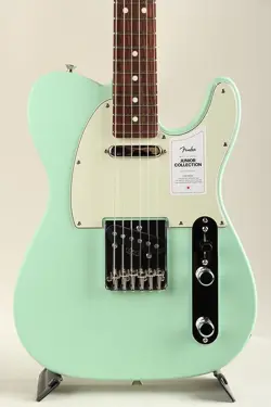 FENDER MADE IN JAPAN JUNIOR COLLECTION TELECASTER SATIN SURF GREEN WITH GIG BAG