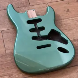 NEW STRAT BODY FOR FENDER STRAT ALDER METALLIC TURQUOISE STRATOCASTER SSS