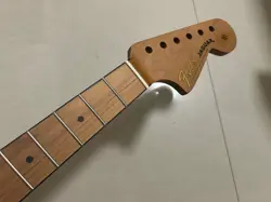 24 INCH 22 FRET JAGUAR ELECTRIC GUITAR NECK ROASTED MAPLE FOR DIY FENDER STYLE