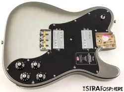 FENDER AMERICAN PROFESSIONAL II DELUXE TELE LOADED BODY MERCURY