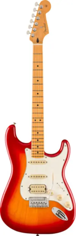 FENDER PLAYER II STRATOCASTER HSS, MAPLE FINGERBOARD, AGED CHERRY BURST (CHAMBER
