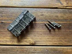 VINTAGE 1970S FENDER BASS BRIDGE JAZZ, PRECISION ORIGINAL SCREWS