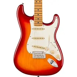 FENDER PLAYER II STRATOCASTER E/G, MAPLE FINGERBOARD, AGED CHERRY BURST