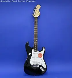 SQUIER BY FENDER STRATOCASTER AFFINITY SERIES STRAT ELECTRIC GUITAR-TESTED