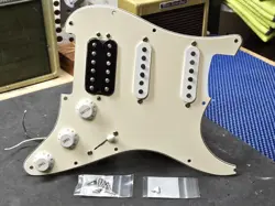 2004 FENDER USA HIGHWAY ONE HSS LOADED PICKGUARD BRIDGE HUMBUCKER STRAT GUITAR