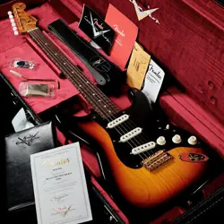 FENDER CUSTOM SHOP AMERICAN STRATOCASTER NOS CHOCOLATE 3 COLOR SUNBURST *HA417