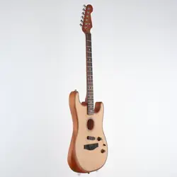 FENDER AMERICAN ACOUSTASONIC STRATCASTER NATURAL SAFE DELIVERY FROM JAPAN