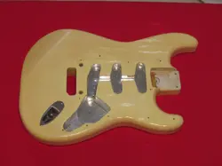 VINTAGE MIJ FENDER CONTEMPORARY STRATOCASTER GUITAR BODY SYSTEM 1 JAPAN