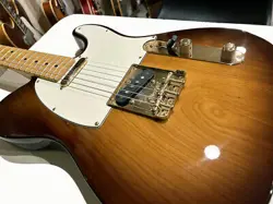 FENDER 75TH ANNIVERSARY COMMEMORATIVE TELECASTER 2 COLOR BOURBON BURST SAFE DELI