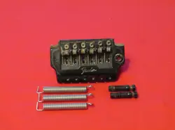 VINTAGE FENDER MIJ SYSTEM 1 CONTEMPORARY STRATOCASTER TREMOLO BRIDGE JAPAN BLACK