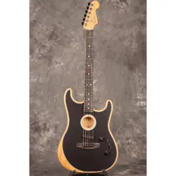 FENDER / AMERICAN ACOUSTASONIC STRATOCASTER BLACK