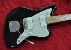 FENDER  JAPAN HYBRID II JAZZMASTER BLK MAPLE FRETBOARD