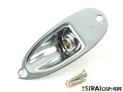 FENDER CUSTOM SHOP AMERICAN CUSTOM STRATOCASTER NOS OUTPUT JACK STRAT CHROME