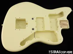 FENDER SQUIER J MASCIS JAZZMASTER BODY, GUITAR VINTAGE WHITE