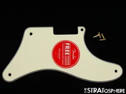 FENDER SQUIER PARANORMAL TROUBLEMAKER TELECASTER DELUXE TELE PICKGUARD PARCHMENT