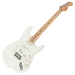 USED  FENDER PLAYER STRATOCASTER MN POLAR WHITE 2022 ELECTRIC GUITAR NO.RG801
