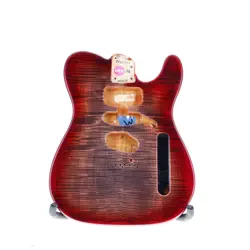 FENDER AMERICAN ULTRA TELE BODY ALDER FLAME MAPLE TOP UMBRA