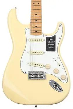 FENDER VINTERA II '70S STRATOCASTER ELECTRIC GUITAR - VINTAGE WHITE WITH MAPLE