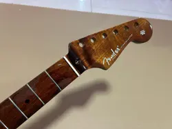BEAUTIFUL 22 FRET STRAT ELECTRIC GUITAR NECK PART MAPLE FOR DIY FENDER REPLACE