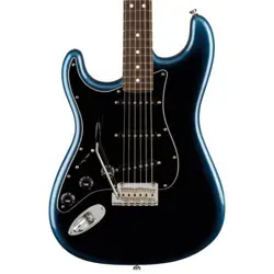 FENDER AMERICAN PROFESSIONAL II STRATOCASTER LEFT-HAND DARK NIGHT GUITAR WITH CA
