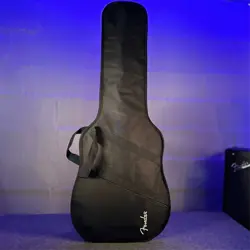 PRE-OWNED FENDER PADDED GIG BAG SOFT CASE DOUBLE BACK STRAP ELECTRIC GUITAR BAG