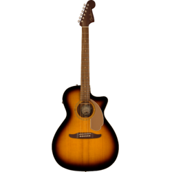 FENDER NEWPORTER PLAYER, WALNUT FINGERBOARD, GOLD PICKGUARD, SUNBURST