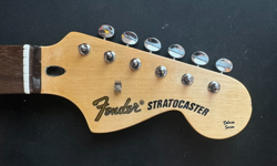 NEW MAPLE/ROSEWOOD ELECTRIC GUITAR NECK FITS FENDER CUSTOM SHOP STRAT TUNERS 2