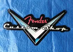 FENDER CUSTOM SHOP METAL SIGN USA COLLECTIBLE STRATOCASTER TELECASTER GUITAR
