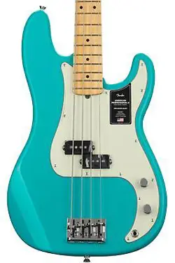 FENDER AMERICAN PROFESSIONAL II PRECISION BASS - MIAMI BLUE WITH MAPLE