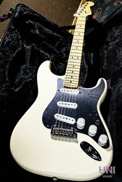 FENDER AMERICAN STANDARD STRATOCASTER UPGRADE MN OWT 2014 *GO160