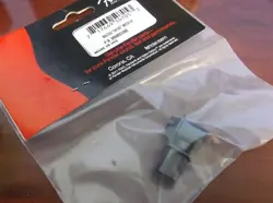 NEW - GENUINE FENDER ORIGINAL TELE TOP HAT SWITCH TIPS (2) - BLACK, 099-4937-000