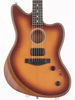 FENDER AMERICAN ACOUSTASONIC JAZZMASTER TOBACCO