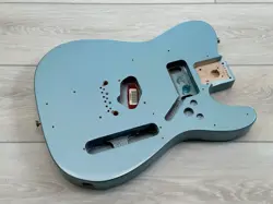 2002 FENDER ALDER TELECASTER BODY PRO BIGSBY SETUP - METALLIC BLUE
