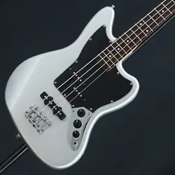 SQUIER BY FENDER VINTAGE MODIFIED JAGUAR BASS SPECIAL SHORT SCALE SILVER
