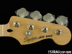FENDER SQUIER AFFINITY ACTIVE JAZZ BASS NECK   TUNERS 9.5