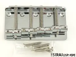 FENDER SQUIER AFFINITY ACTIVE JAZZ J BASS, BRIDGE PRECISION BASS CHROME