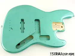 FENDER SQUIER AFFINITY ACTIVE JAZZ J BASS BODY PARTS MYSTIC SEA FOAM GREEN