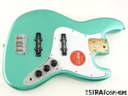 FENDER SQUIER AFFINITY ACTIVE JAZZ BASS LOADED BODY PREAMP MYSTIC SEA FOAM GREEN