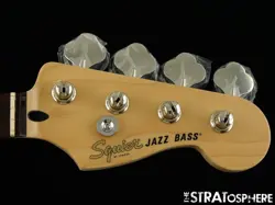FENDER SQUIER AFFINITY ACTIVE JAZZ BASS NECK   TUNERS 9.5