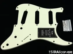 FENDER PLAYER PLUS SERIES STRATOCASTER STRAT, MINT GREEN PICKGUARD, 11 HOLE